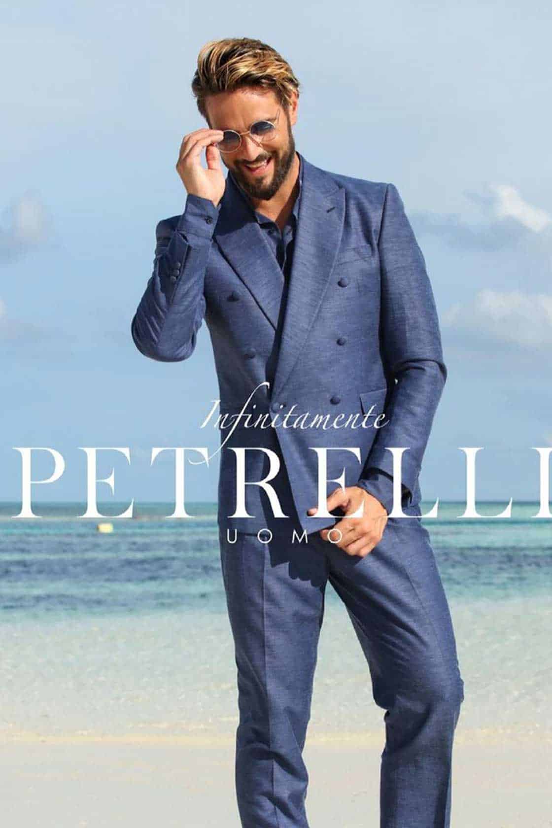 Featured image for “Herrenmode Petrelli | Anzug Summer Line Blue”
