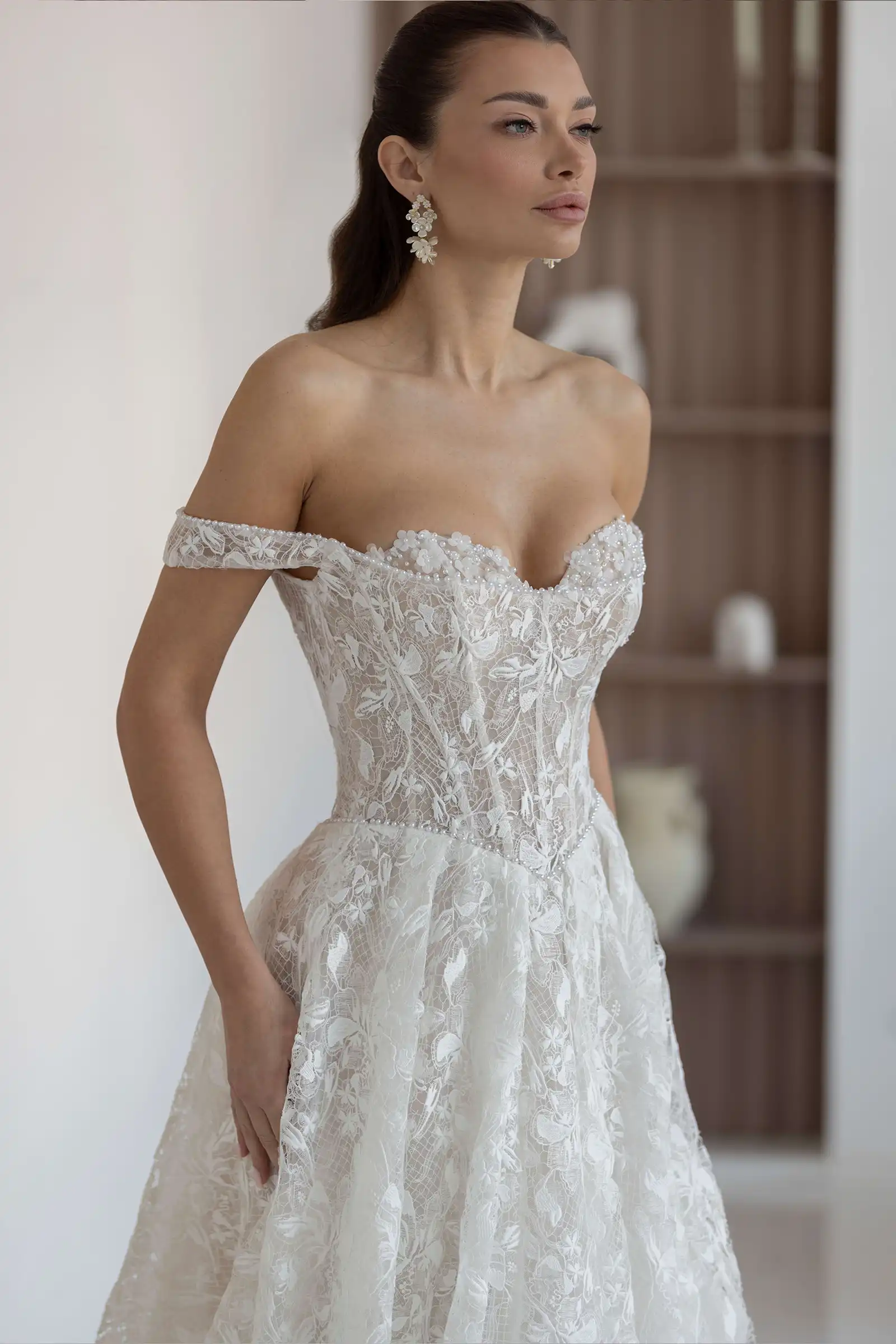 Brautkleid Jarice Klaver – Ansicht 2 von 4