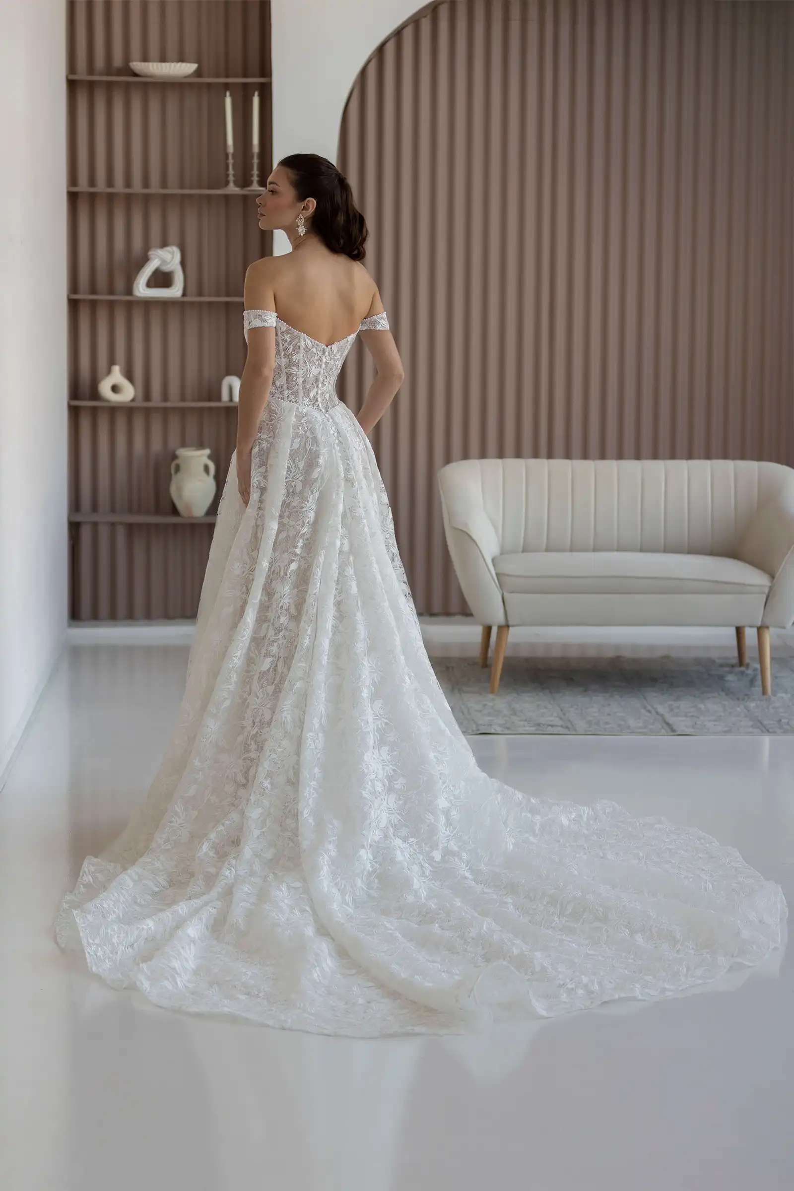 Brautkleid Jarice Klaver – Ansicht 3 von 4